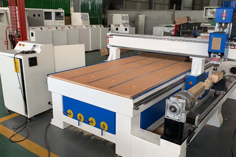CNC Router EL-R1325 Versign CNC brand left front view