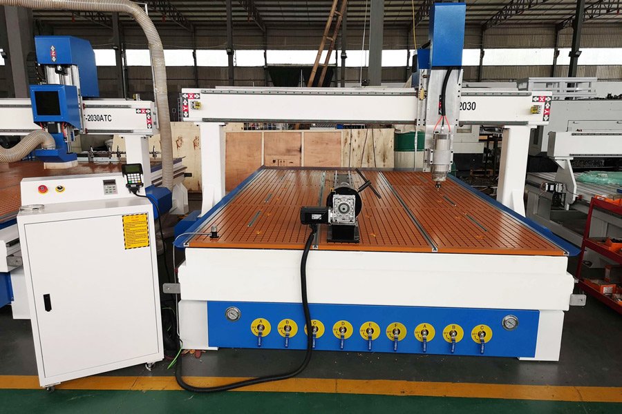 CNC router big size 5x10ft rotary on table