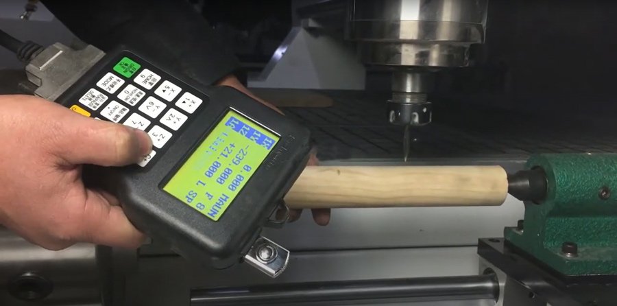 CNC Router 4 Axis True 4 Axis DSP A18 Controller handle control