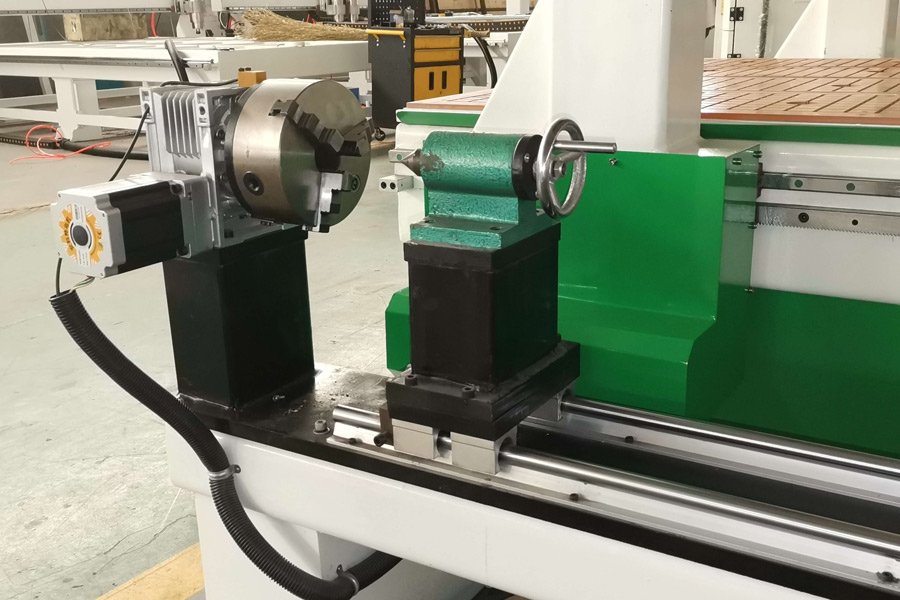 CNC router EL-R1325 Rotary view