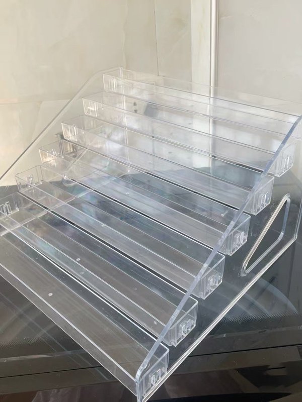 Perfect acrylic stairs made with Versign CNC Acrylic cnc router