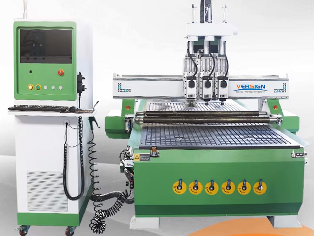3 Phenumatic shift CNC router V-R1325